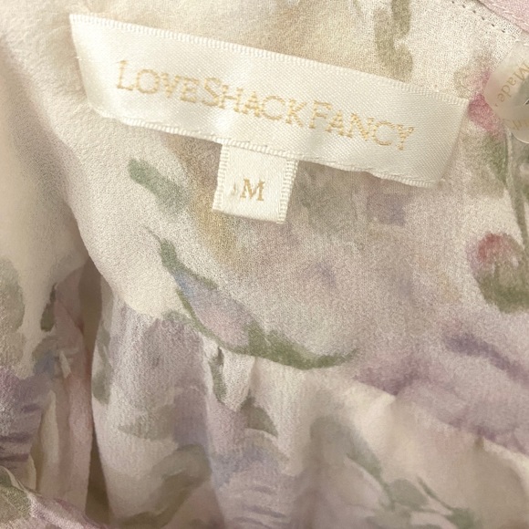 LoveShackFancy 100% silk blouse - Picture 7 of 7